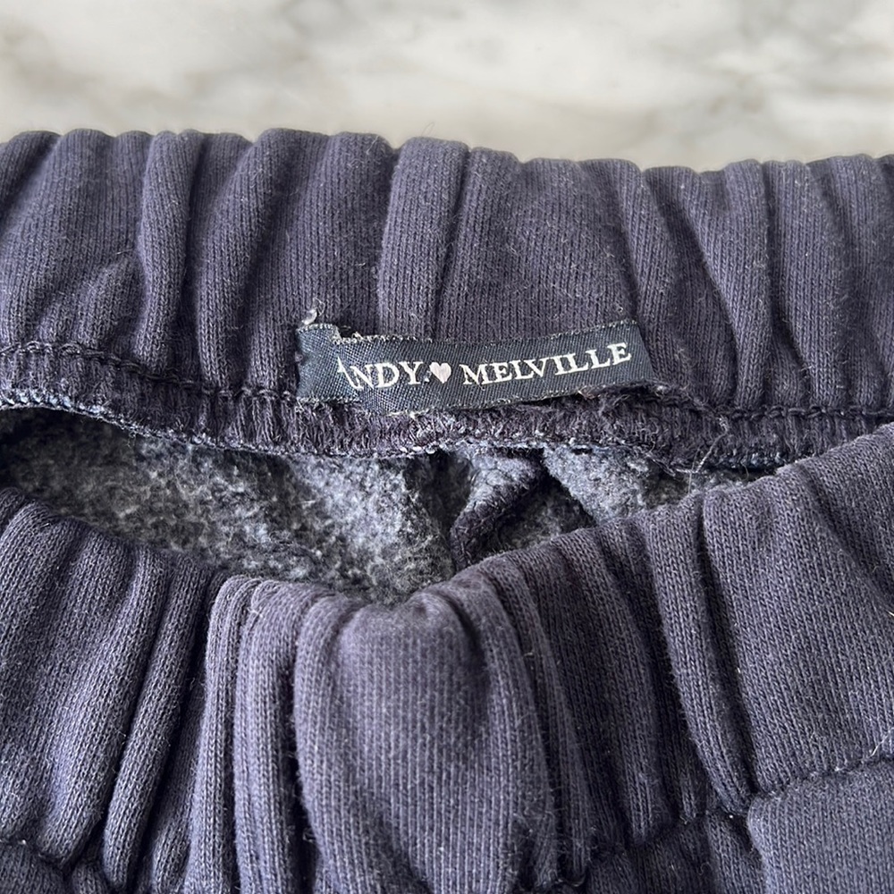 Navy brandy sweats